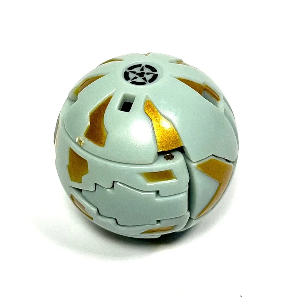 Bakugan Battle Brawlers B2 Haos Rattleoid 610G Snake Gray Spin Master Vintage
